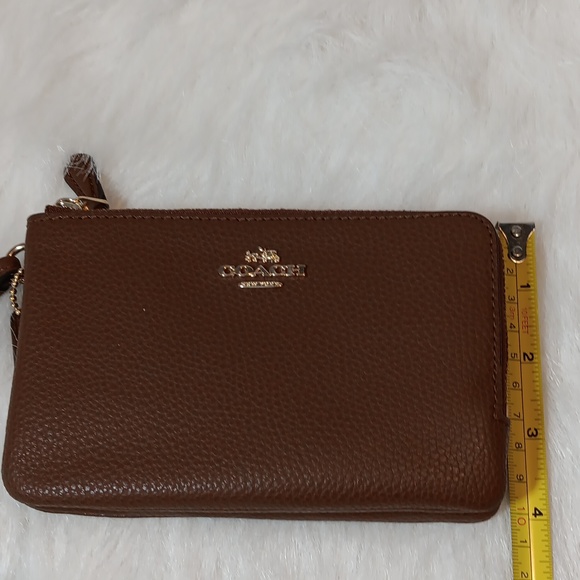 Coach Brown Wristlet - Picture 8 of 8